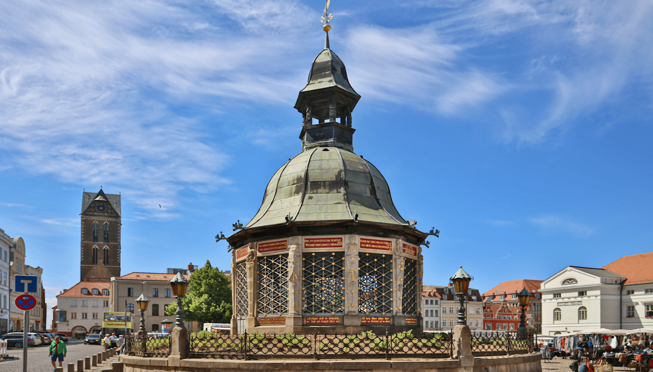 Wasserkunst Hansestadt Wismar, © TMV/Gohlke Wasserkunst Hansestadt Wismar, © TMV/Gohlke