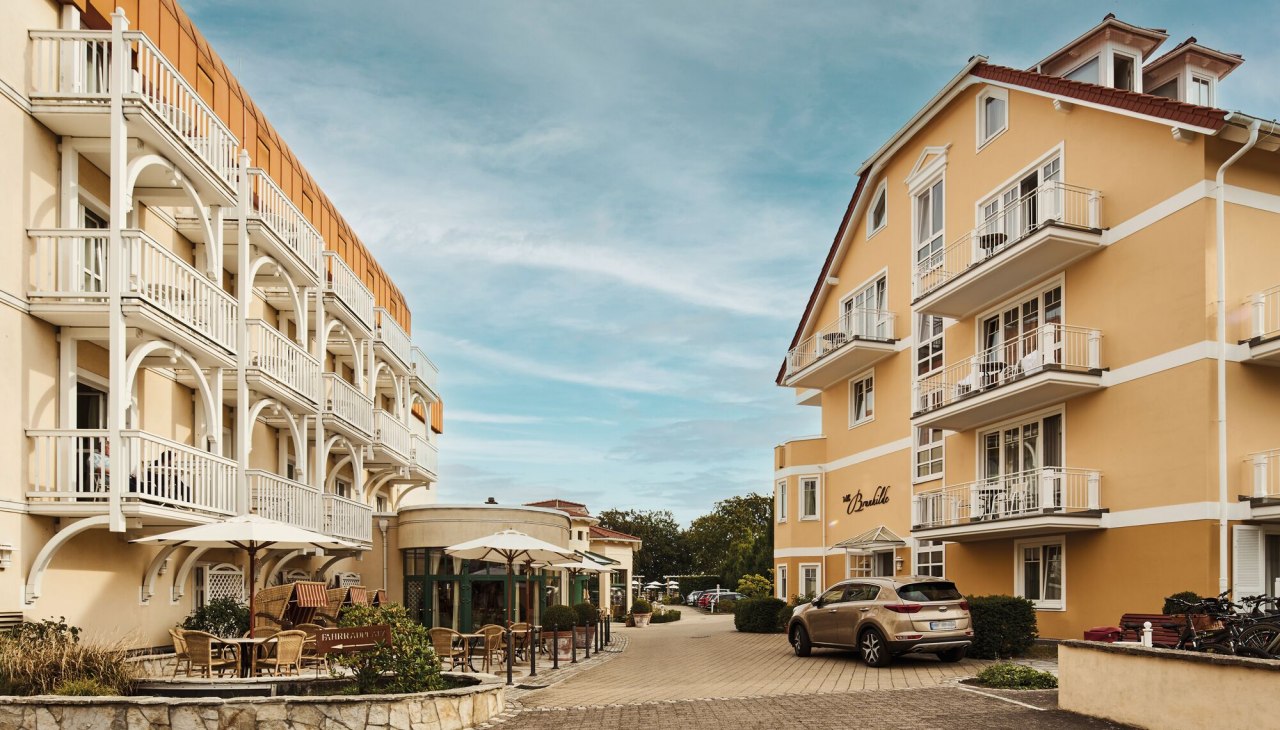 Hoteleinfahrt, © Arne Nagel AMOA e. K