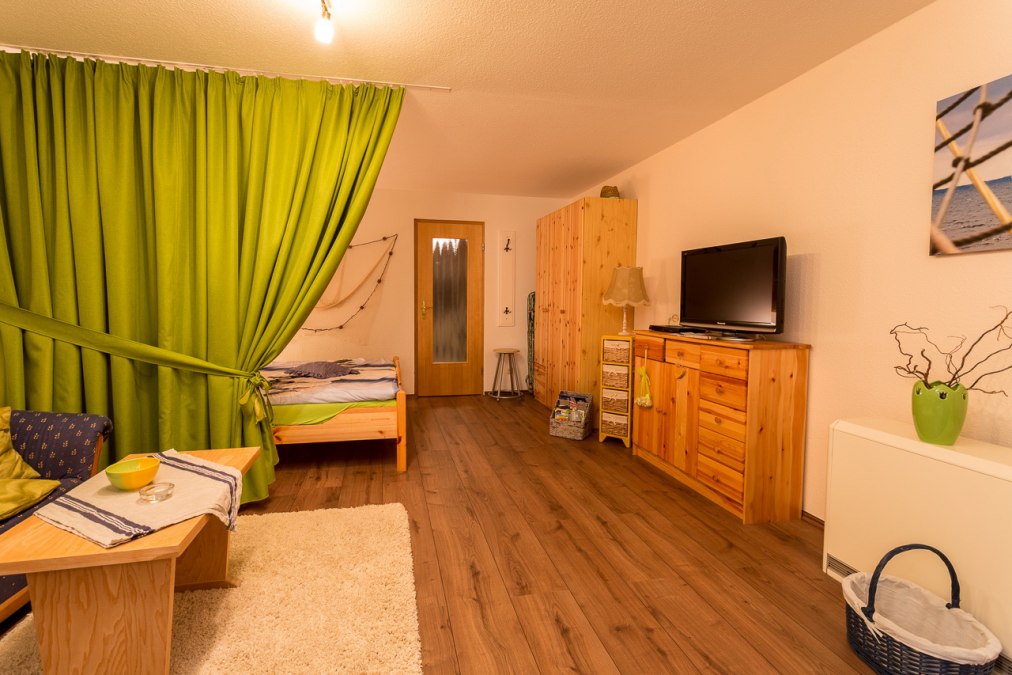 Wohn- und Schlafbereich, © Fotografie Sebastian John Wohn- und Schlafbereich, © Fotografie Sebastian John