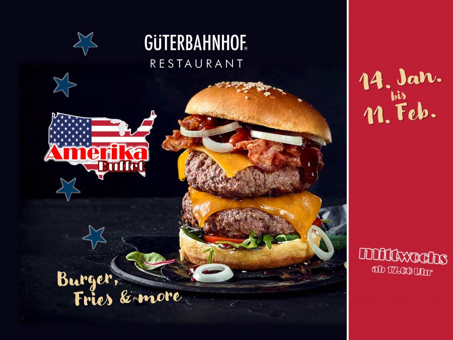 USA_Buffet, © GÜTERBAHNHOF Neubrandenburg USA_Buffet, © GÜTERBAHNHOF Neubrandenburg