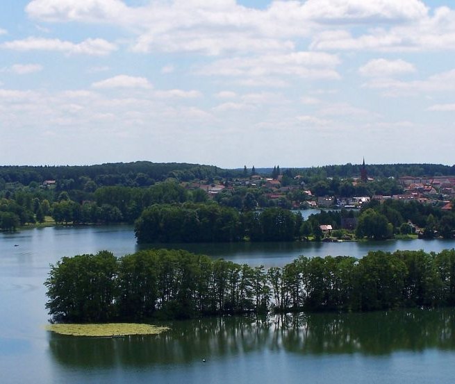 Blick vom Reiherberg auf den Feldberger Haussee // &copy; Kurverwaltung Feldberger Seenlandschaft