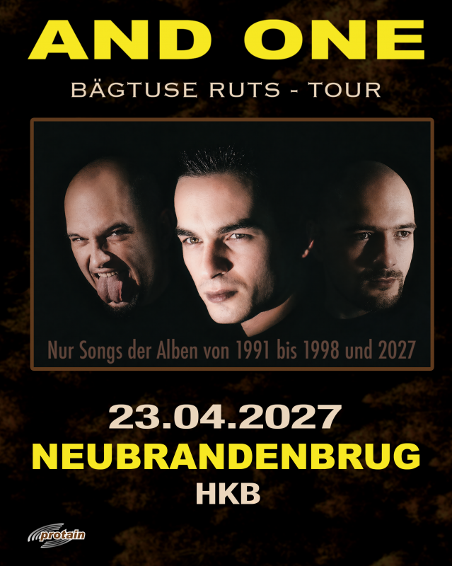&copy; AND ONE - B&auml;gtuse Ruts Tour