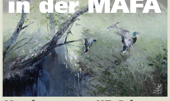 Einladung zur Vernissage von UP Schwarz, &copy; UP Schwarz