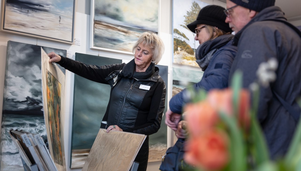 Malerin Beate Fritz, &copy; Fotograf Florian Selig