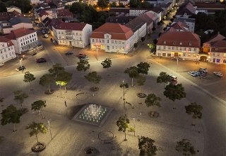 Marktplatz von Neustrelitz // &copy; R. Altmann