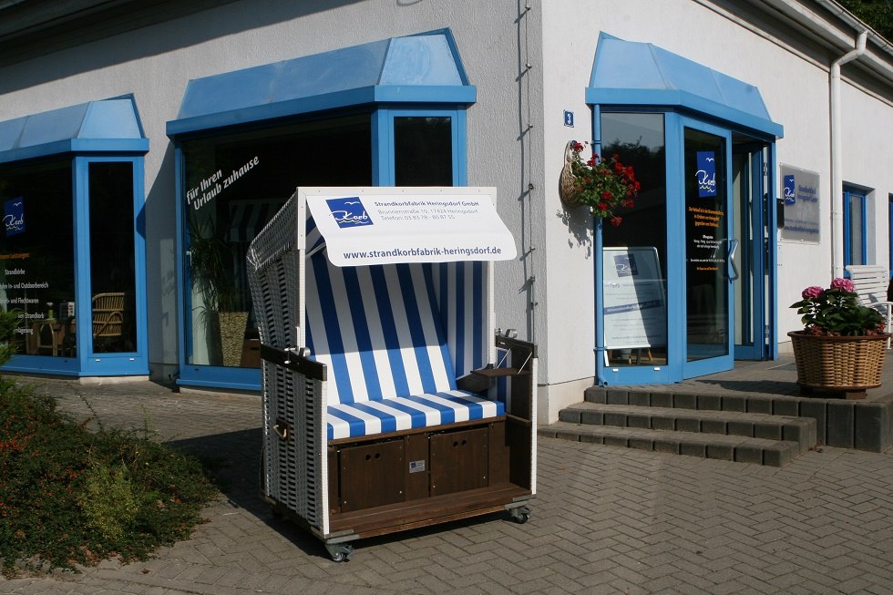 Werksladen der Strandkorbfabrik, © Sabrina Wittkopf-Schade