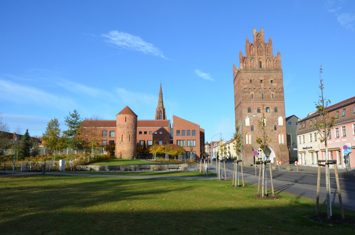 Luisenplatz mit Luisentor // © Hansestadt Demmin Luisenplatz mit Luisentor // © Hansestadt Demmin