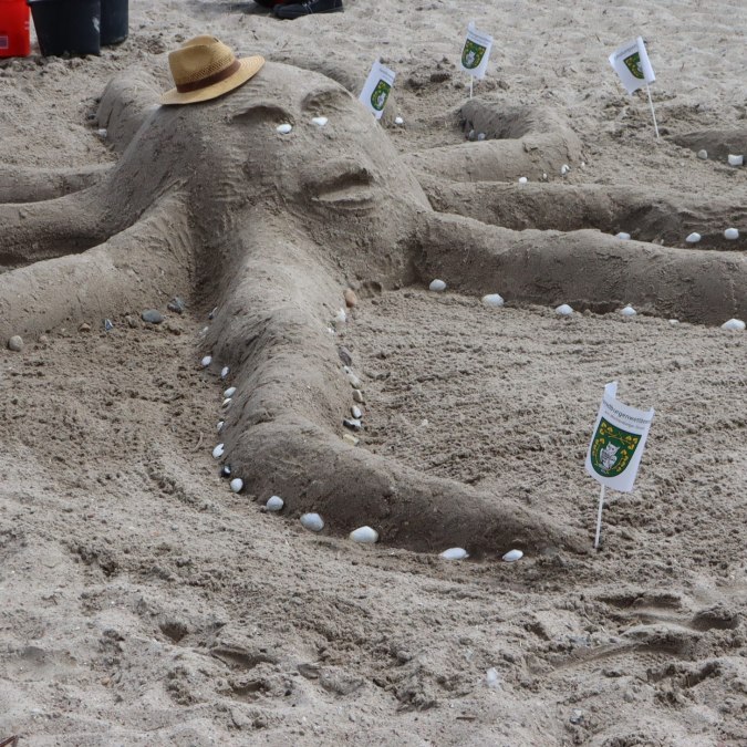 Sandburgenwettbewerb in Wohlenberg, &copy; Sabine St&ouml;ckmann