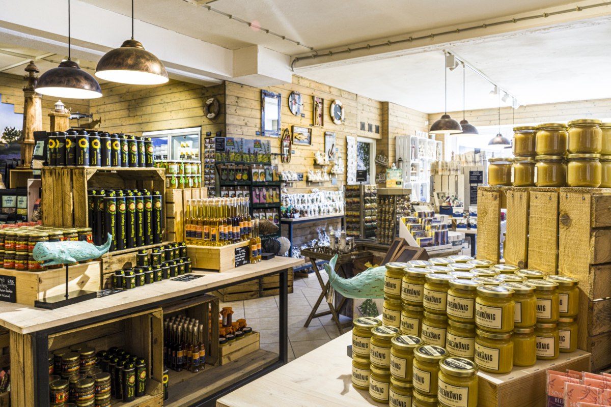 Honing van de koningsbij & R&uuml;gen koolzaadolie // &copy; R&uuml;genmarkt - Das Original