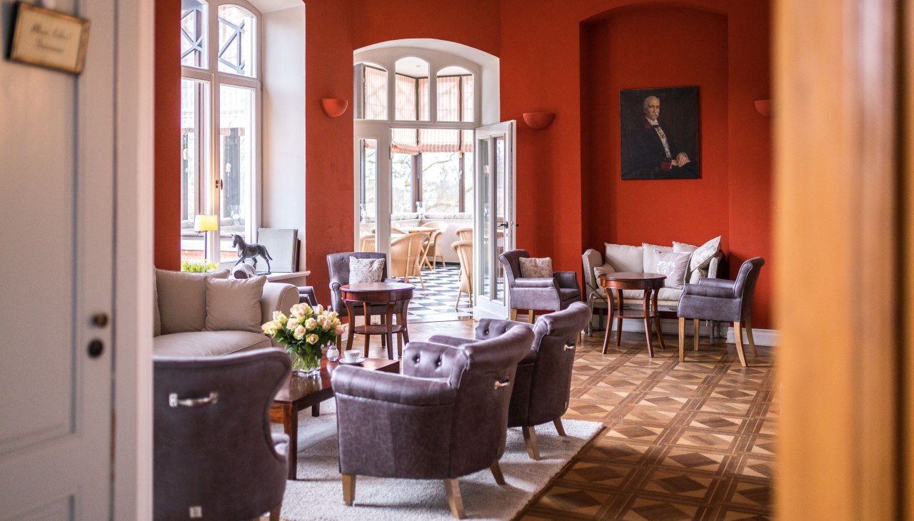 Bibliothek im Schloss Gamehl, © Schloss Gamehl / DOMUSimages Alexander Rudolph Bibliothek im Schloss Gamehl, © Schloss Gamehl / DOMUSimages Alexander Rudolph