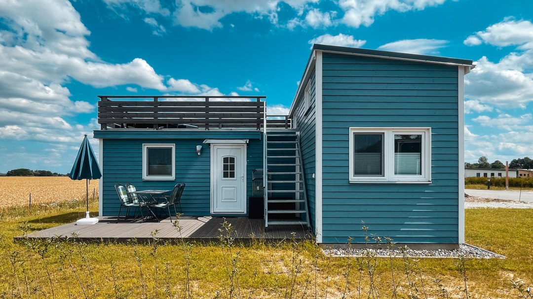 Tiny House auf dem Campingplatz des Prima Camping Resort Boddenblick., © Prima Camping Resort Boddenblick