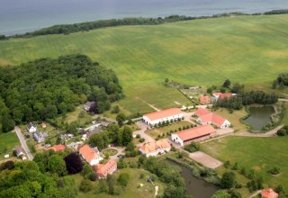 Luftaufnahme - Gut Brook // &copy; schloss gross schwansee