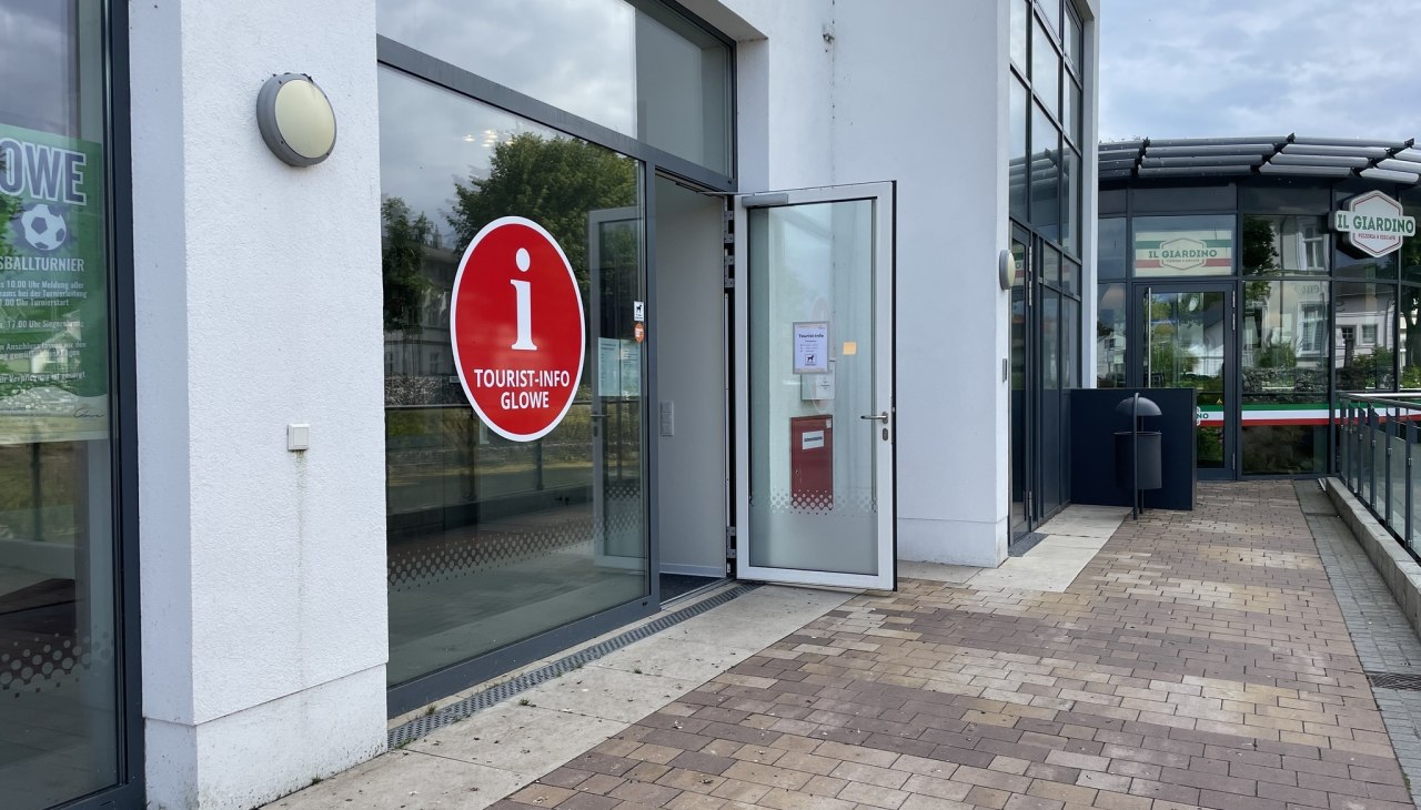 Touristinformation Glowe, © TMV/A. Wilken Touristinformation Glowe, © TMV/A. Wilken