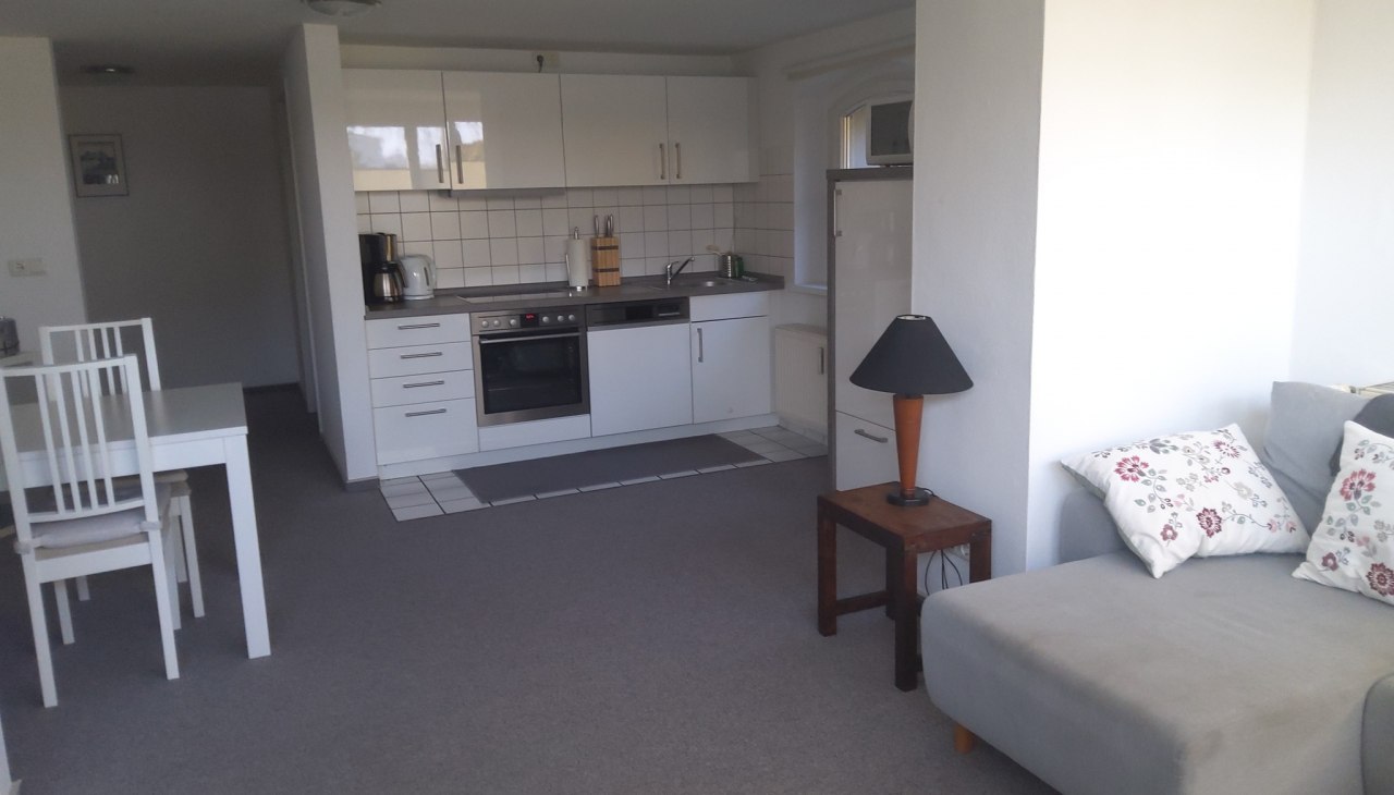 Wohnung Nr. 2 mit offener Wohnküche und Essbereich., © A. Wilken Wohnung Nr. 2 mit offener Wohnküche und Essbereich., © A. Wilken