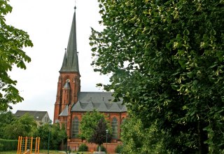 Blick auf die Kirche // © Sabrina Wittkopf-Schade Blick auf die Kirche // © Sabrina Wittkopf-Schade