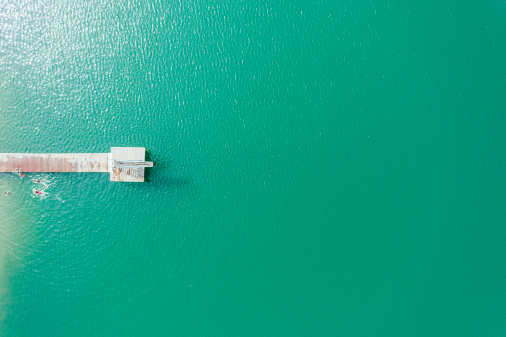 Badeanstalt am Glambecker See, © TMV/ Tiemann & Gänsicke