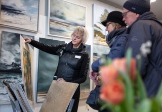 Malerin Beate Fritz, © Fotograf Florian Selig Malerin Beate Fritz, © Fotograf Florian Selig