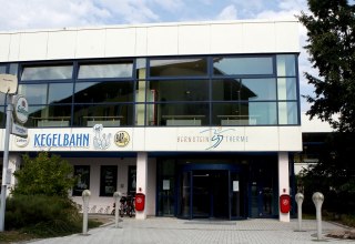 Eingangsbereich der Therme // &copy; Sabrina Wittkopf-Schade