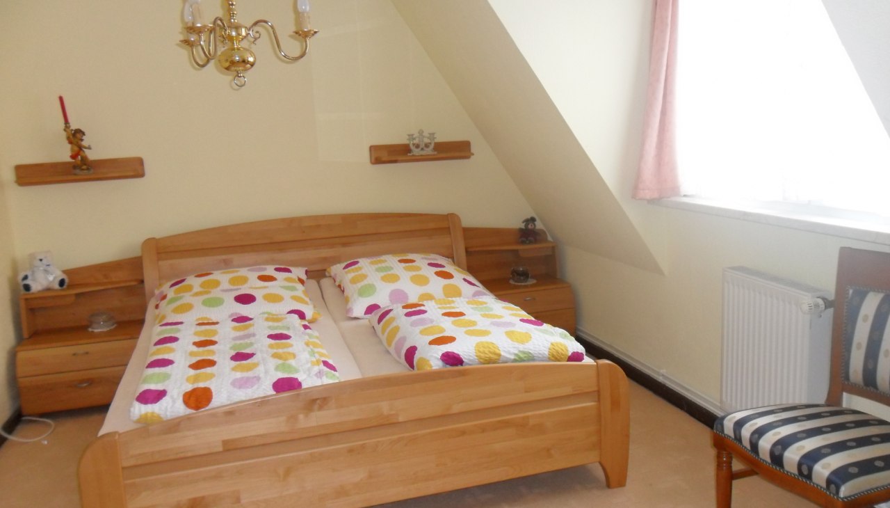 Schlafzimmer, © Gästehaus Socolowsky/Socolowsky