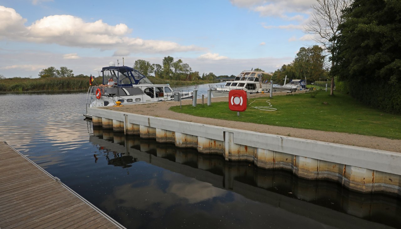 Wasserwanderrastplatz Anklam, © TMV/Gohlke Wasserwanderrastplatz Anklam, © TMV/Gohlke