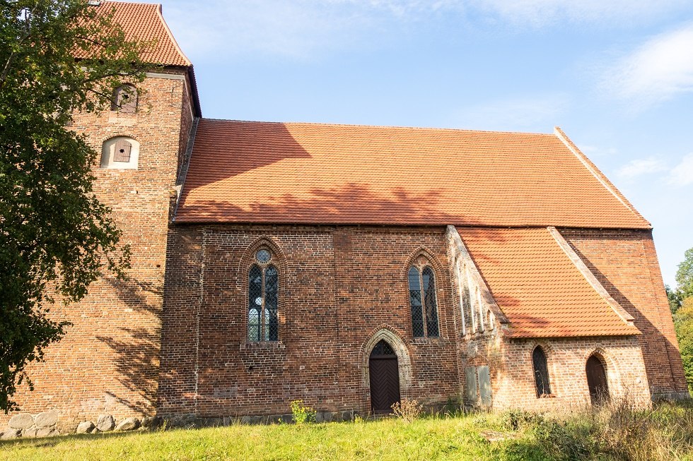 Die Südansicht der Kirche. // © Frank Burger Die Südansicht der Kirche. // © Frank Burger