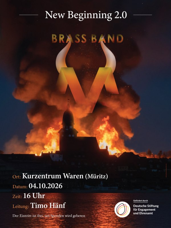 Konzertplakat // © Brass Band MV Konzertplakat // © Brass Band MV