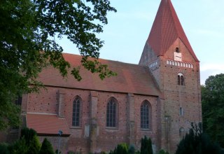 Udsigt til orglet i kirken p&aring; &oslash;en Poel // &copy; VMO, M. Jeschke