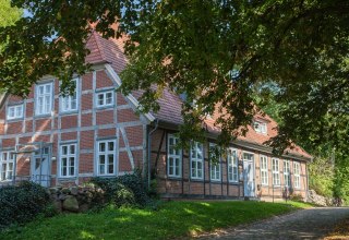 Das Pfarrhaus in der Poststra&szlig;e in Baumgarten. // &copy; Frank Burger