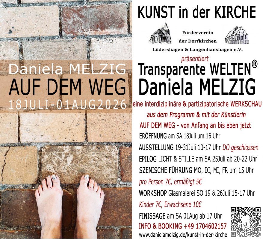 Programm Kunst in der Kirche // © Daniela Melzig Programm Kunst in der Kirche // © Daniela Melzig