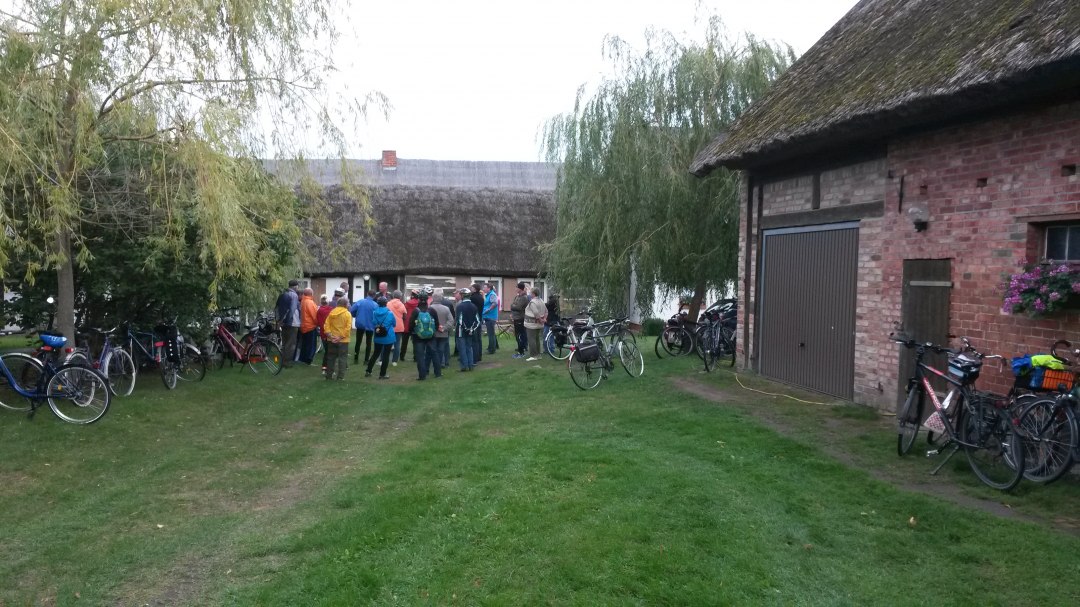 Rast am Blockhaus und Kaffepause mit köstlichem Kuchen, © Angelika Michaelis Rast am Blockhaus und Kaffepause mit köstlichem Kuchen, © Angelika Michaelis