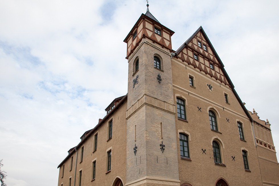 Die derzeitige Form erhielt das Schloss nach einem Umbau 1910/11. // © Frank Burger Die derzeitige Form erhielt das Schloss nach einem Umbau 1910/11. // © Frank Burger