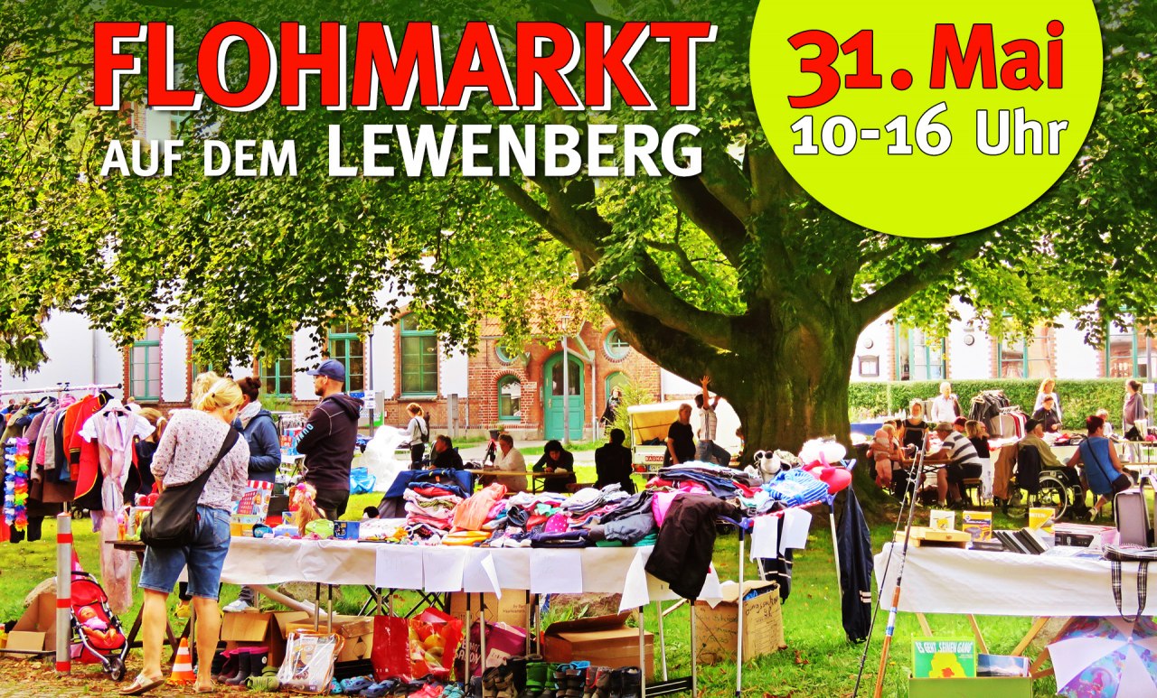 Flohmarkt unter B&auml;umen auf dem Lewenberg // &copy; Netzwerk f&uuml;r Menschen