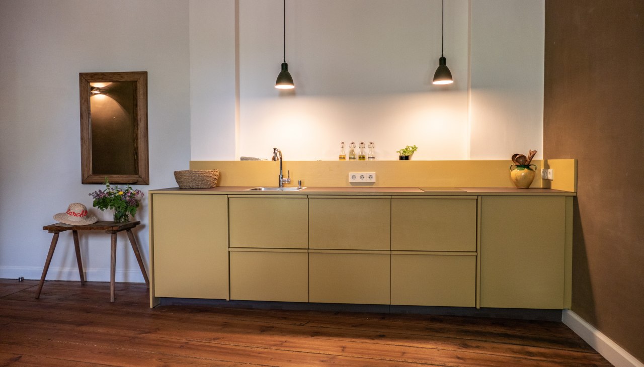 Alle vakantiewoningen hebben een keuken, &copy; Kr&uuml;ger