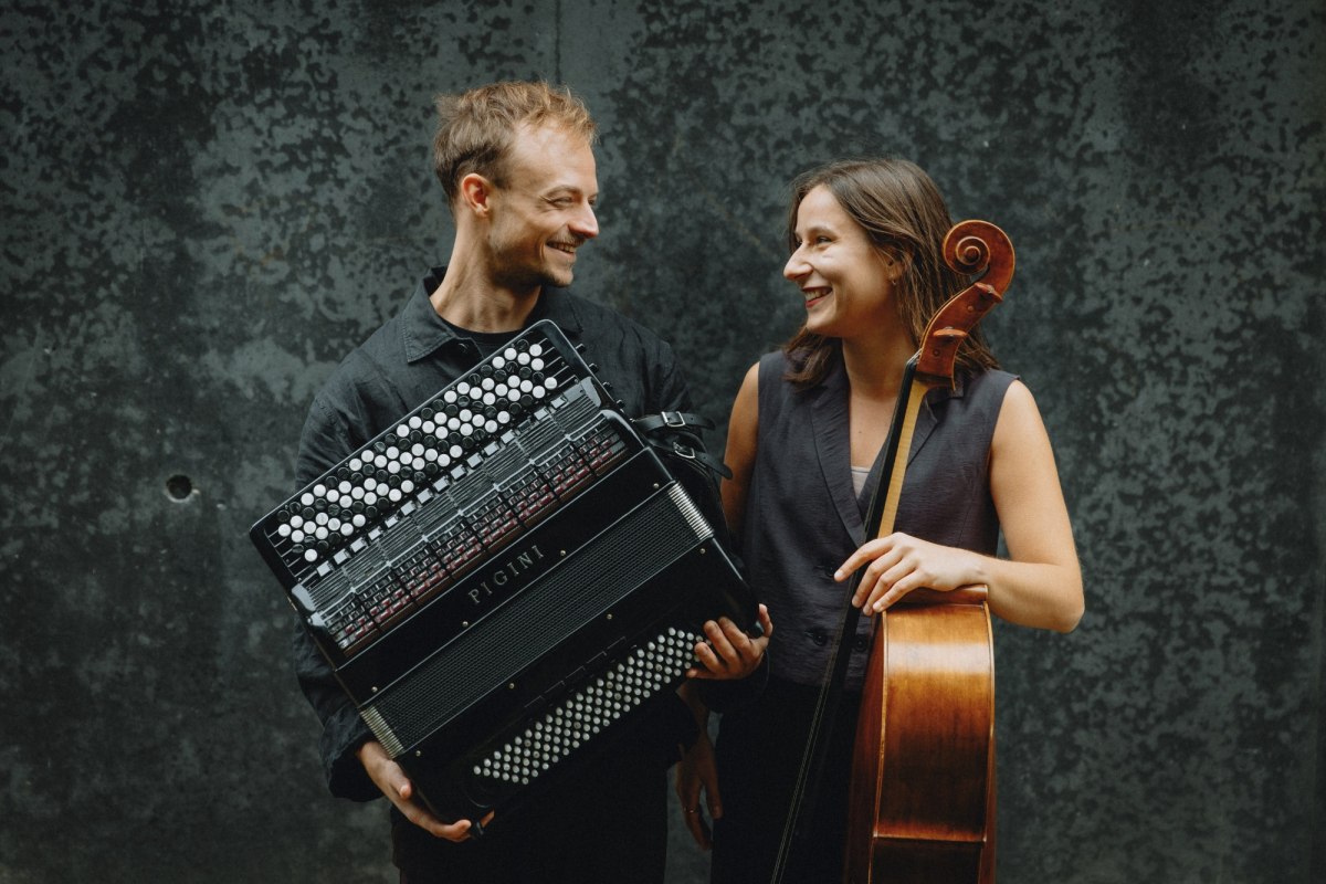 Het duo "Klangtreff" // &copy; Maja Bjeljac