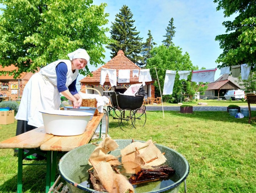 Museumswaschtag am Himmelfahrtstag, © Jana Koch