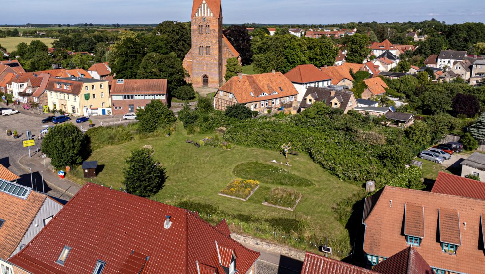 Stadtgarten von oben // © Stadt Klütz, Karl & Karl Stadtgarten von oben // © Stadt Klütz, Karl & Karl