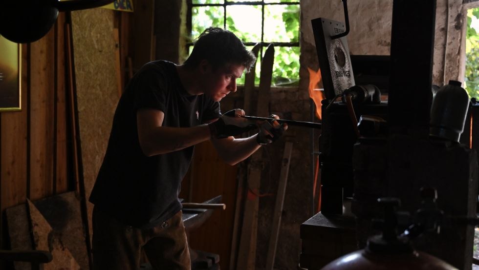 Richard Lehmann in Aktion, © Julina Rohrbeck Richard Lehmann in Aktion, © Julina Rohrbeck