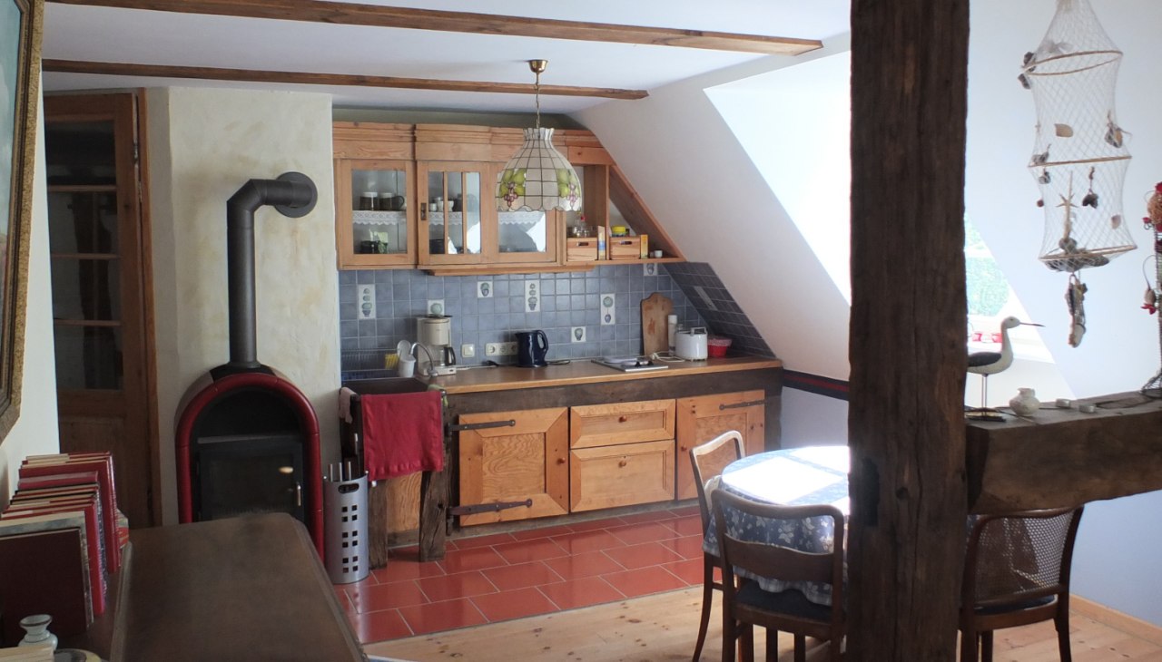 Ferienwohnung Küchenbereich, © Gutshof Alt Guthendorf/Topp Ferienwohnung Küchenbereich, © Gutshof Alt Guthendorf/Topp