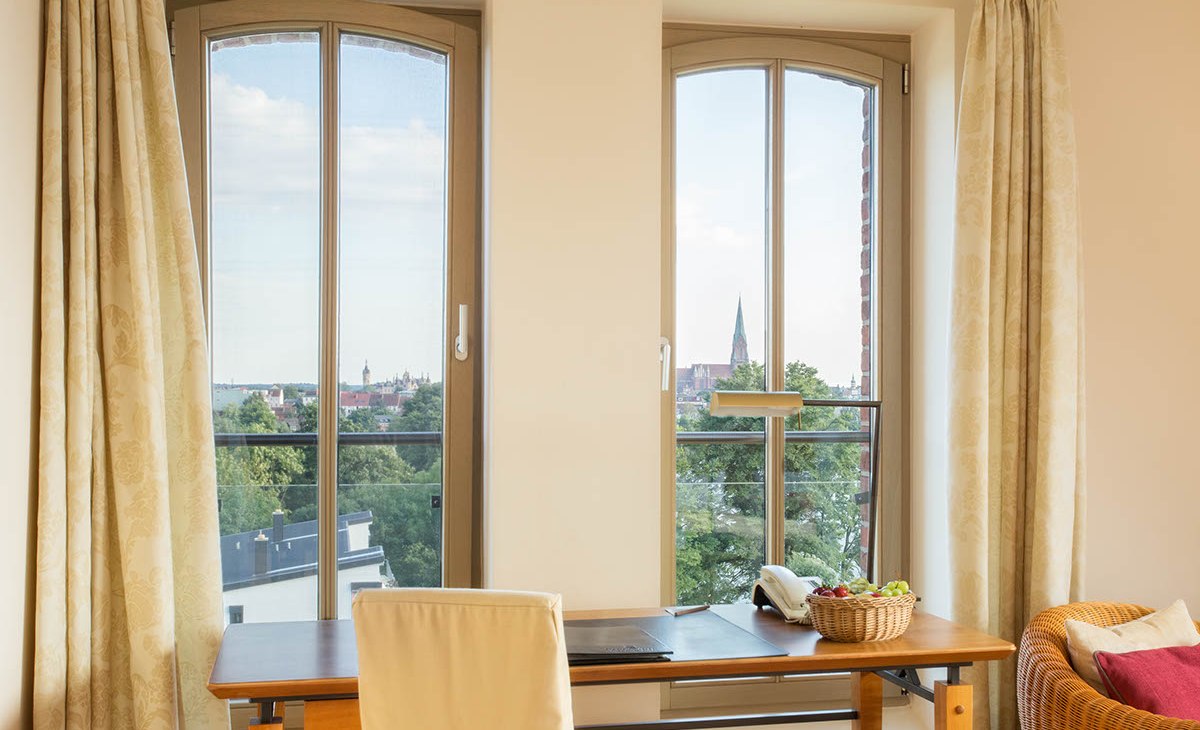 Der Ausblick vom Hotel Speicher am Zigelsee, &copy; Hotel Speicher am Ziegelsee