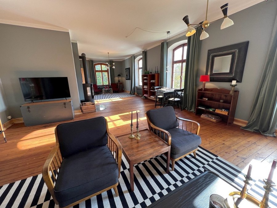 Viel Freiraum im großen Appartement, © Gutshaus Klein Kussewitz