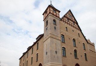 Die derzeitige Form erhielt das Schloss nach einem Umbau 1910/11. // © Frank Burger Die derzeitige Form erhielt das Schloss nach einem Umbau 1910/11. // © Frank Burger