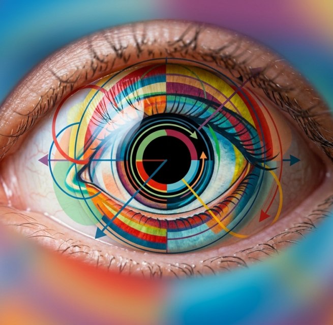 Das Auge // &copy; KI
