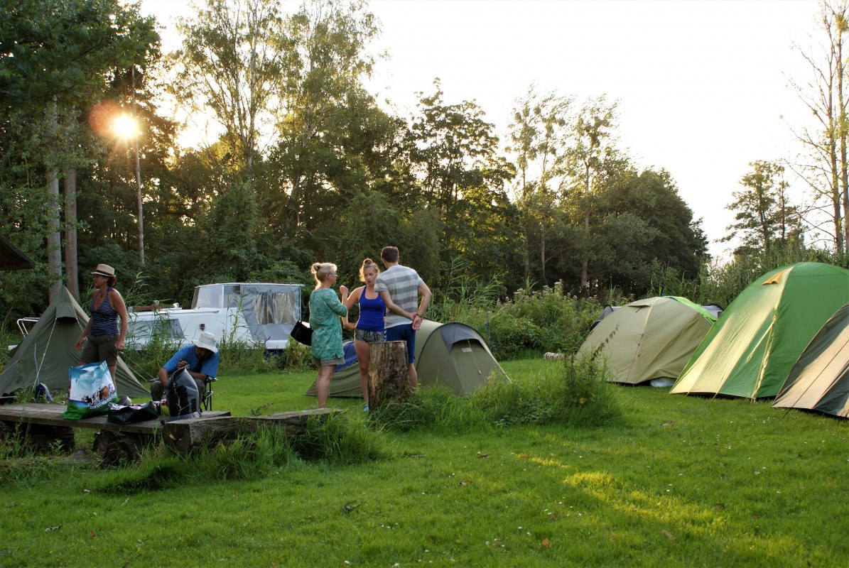 Naturcamping an der Randow // © B. Ertelt Naturcamping an der Randow // © B. Ertelt
