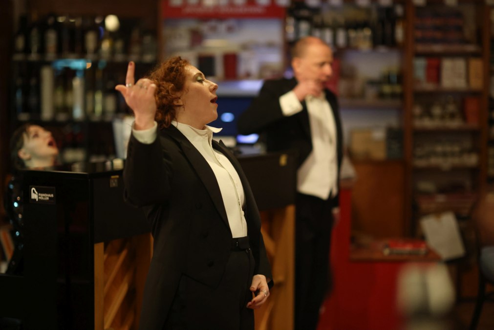 Theaterkunst in Rostocker Restaurants, © Rostock Marketing/D. Gohlke Theaterkunst in Rostocker Restaurants, © Rostock Marketing/D. Gohlke