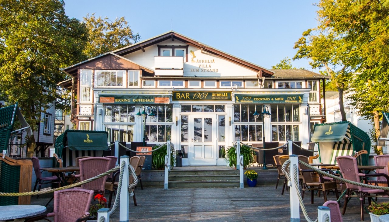 Bar 1901 in der Villa zum Strand, © Inselfotograf Bar 1901 in der Villa zum Strand, © Inselfotograf