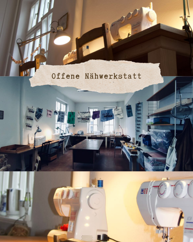 N&auml;hwerkstatt im Komplex Schwerin, &copy; Susanne Utech