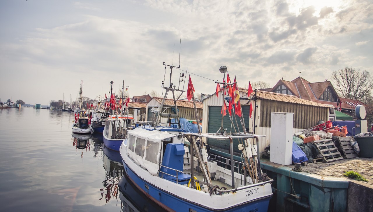 Fischereihafen Wieck, © Philipp Schulz Fischereihafen Wieck, © Philipp Schulz