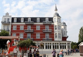 Au&szlig;enansicht des Hotels // &copy; Sabrina Wittkopf-Schade