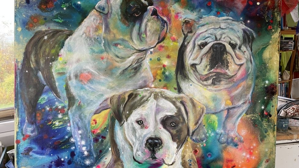 You left pawprints in our hearts, &copy; Maren Merkel