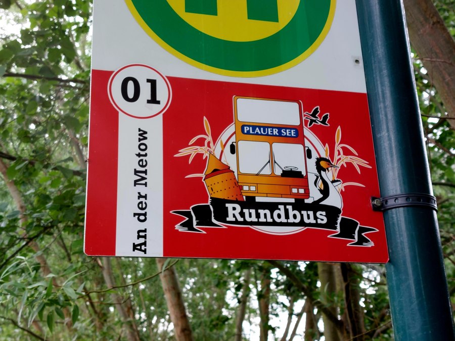 Haltestelle An der Metow, &copy; Rundbus Plauer See